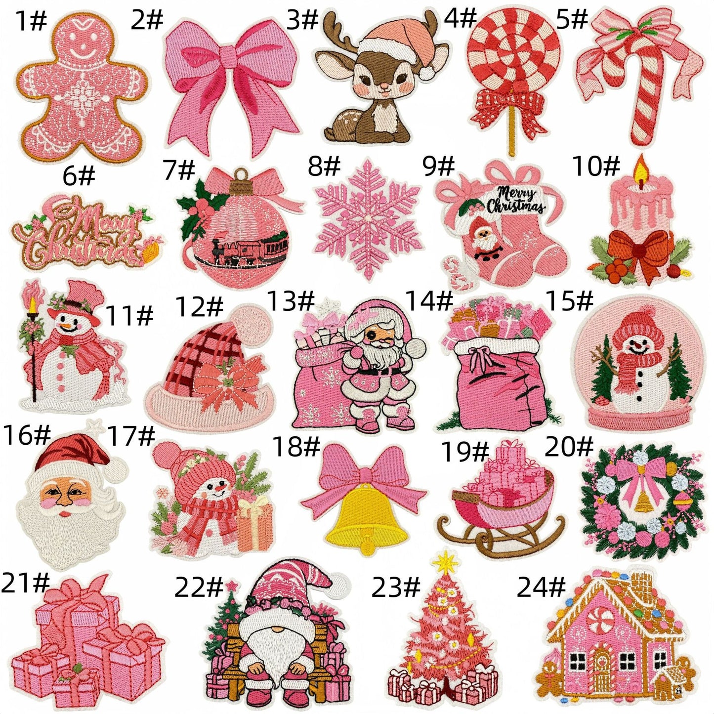 Cartoon Iron-On Embroidered Patch Set – Kids DIY Clothing Badges | Factory Direct