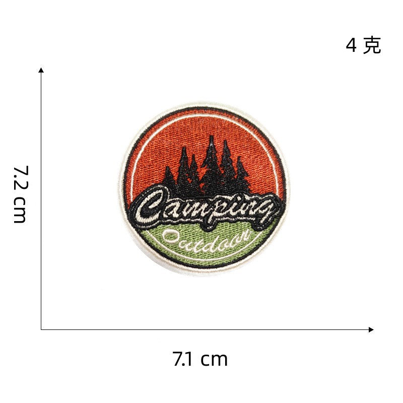 Embroidered Cartoon Patch Badge – Iron-On DIY Clothing & Accessories Decal